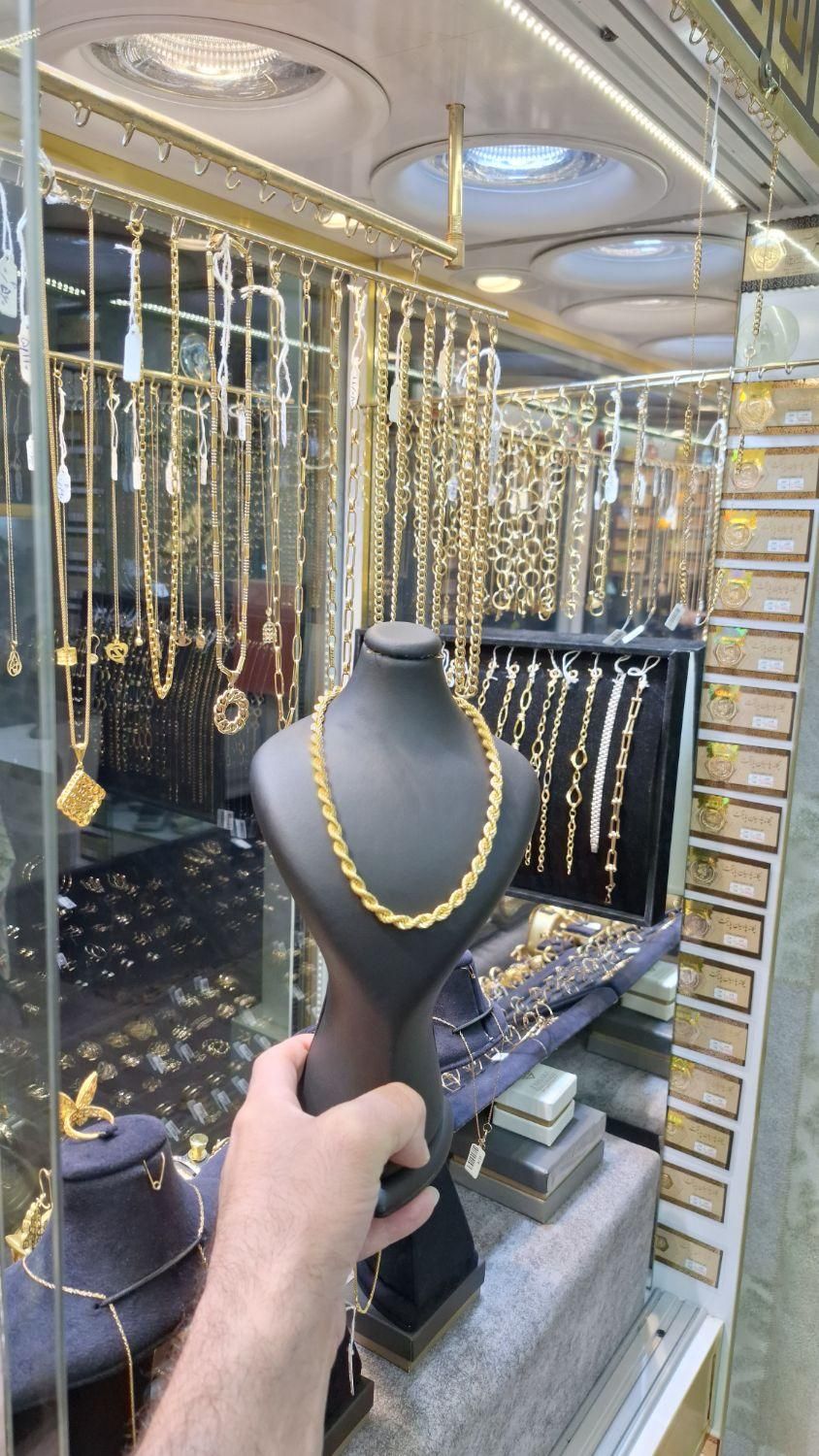گردنبند طنابی بدون اجرت و مالیات فقط با ۶ درصد|جواهرات|رشت, فلسطین|دیوار
