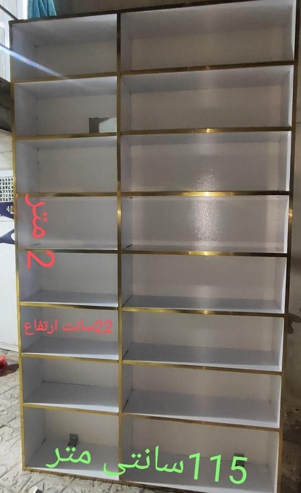 قفسه MDF|کتابخانه، شلف، قفسه‌های دیواری|سنندج, |دیوار