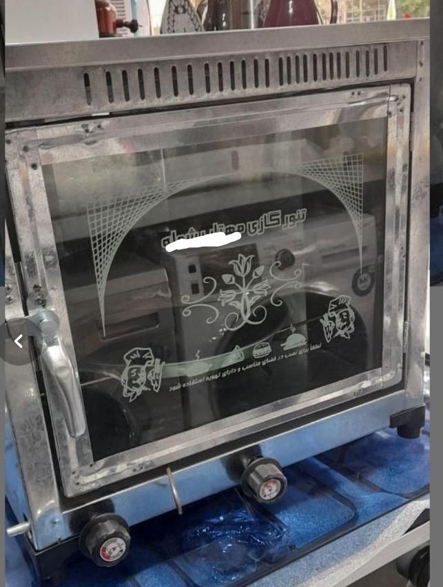 فر تنور گازی/تمام استیل گرگان/دوشعله/گالوانیزه|اجاق گاز و لوازم برقی پختوپز|زاهدان, |دیوار