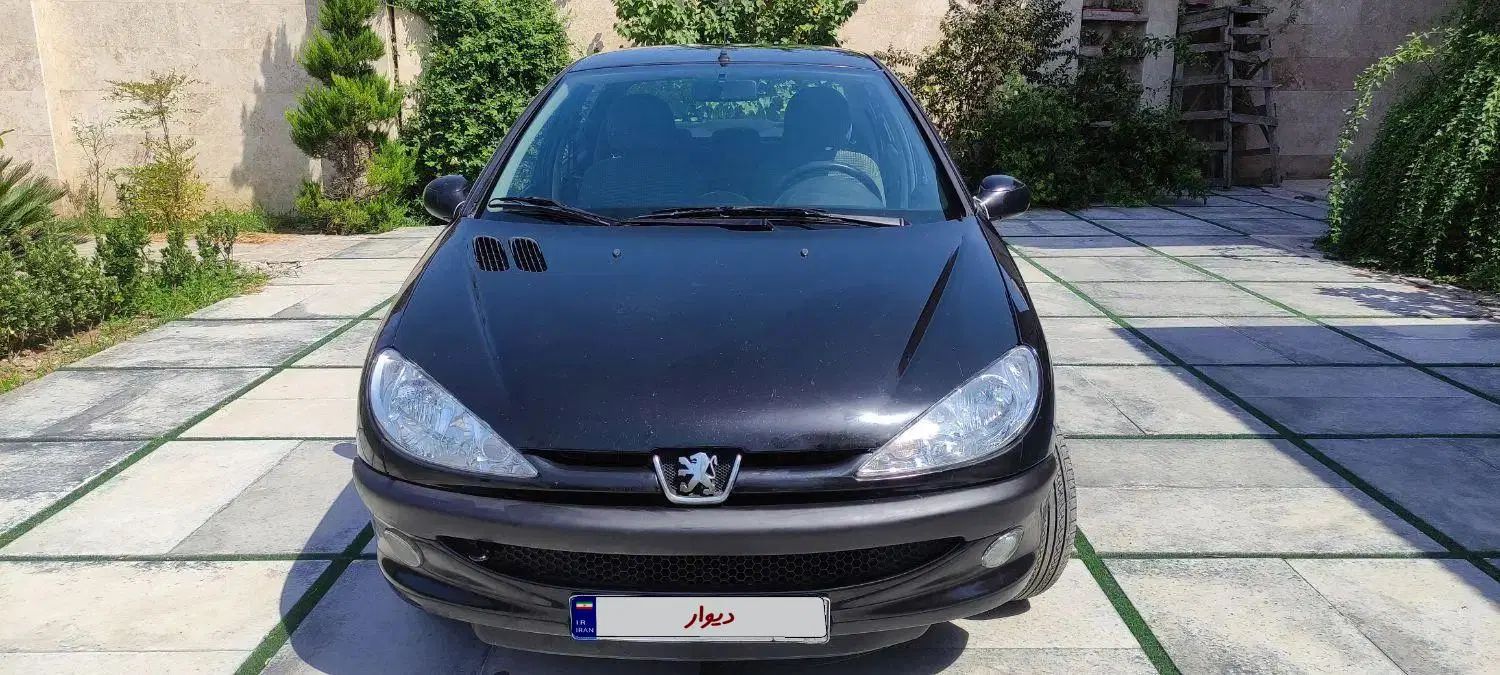 ۲۰۶ sd V8 مشکی آخر۹۷بیرنگ سنداول|خودرو سواری و وانت|رشت, فرودگاه سردار جنگل رشت|دیوار