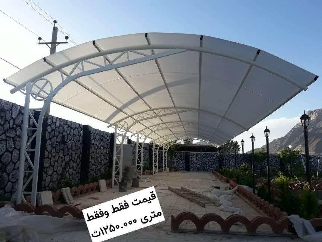 پلی کربنات سایه بان حیاطی فایبر گلاس|مصالح و تجهیزات ساختمان|قم, باجک یک|دیوار