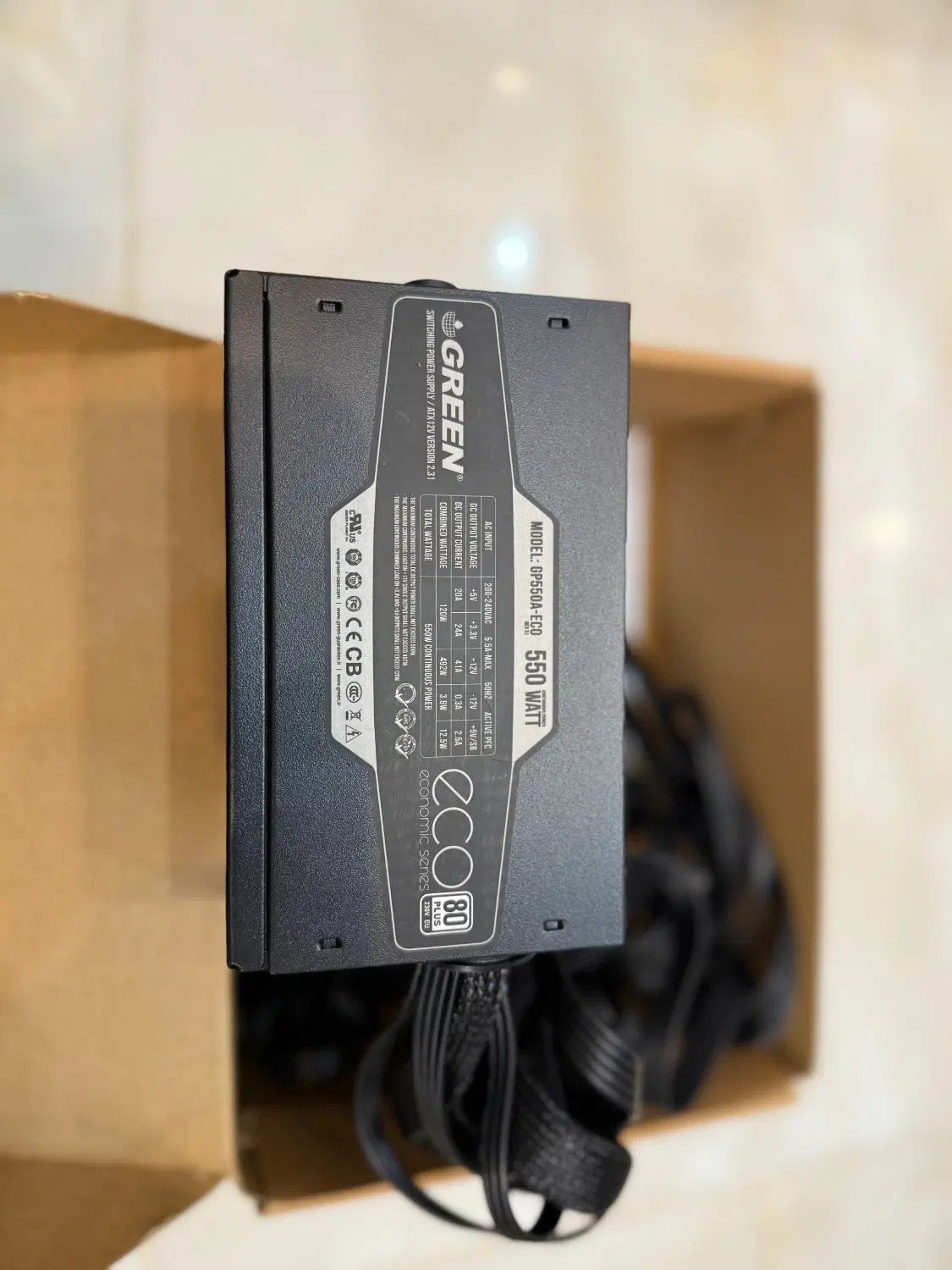 Power 550 Green Eco|قطعات و لوازم جانبی رایانه|رشت, فلسطین|دیوار