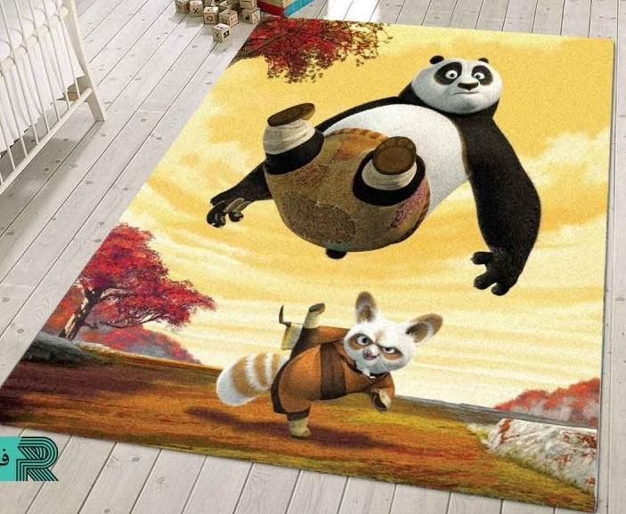 فرش فانتزی پاندا|فرش|زنجان, |دیوار