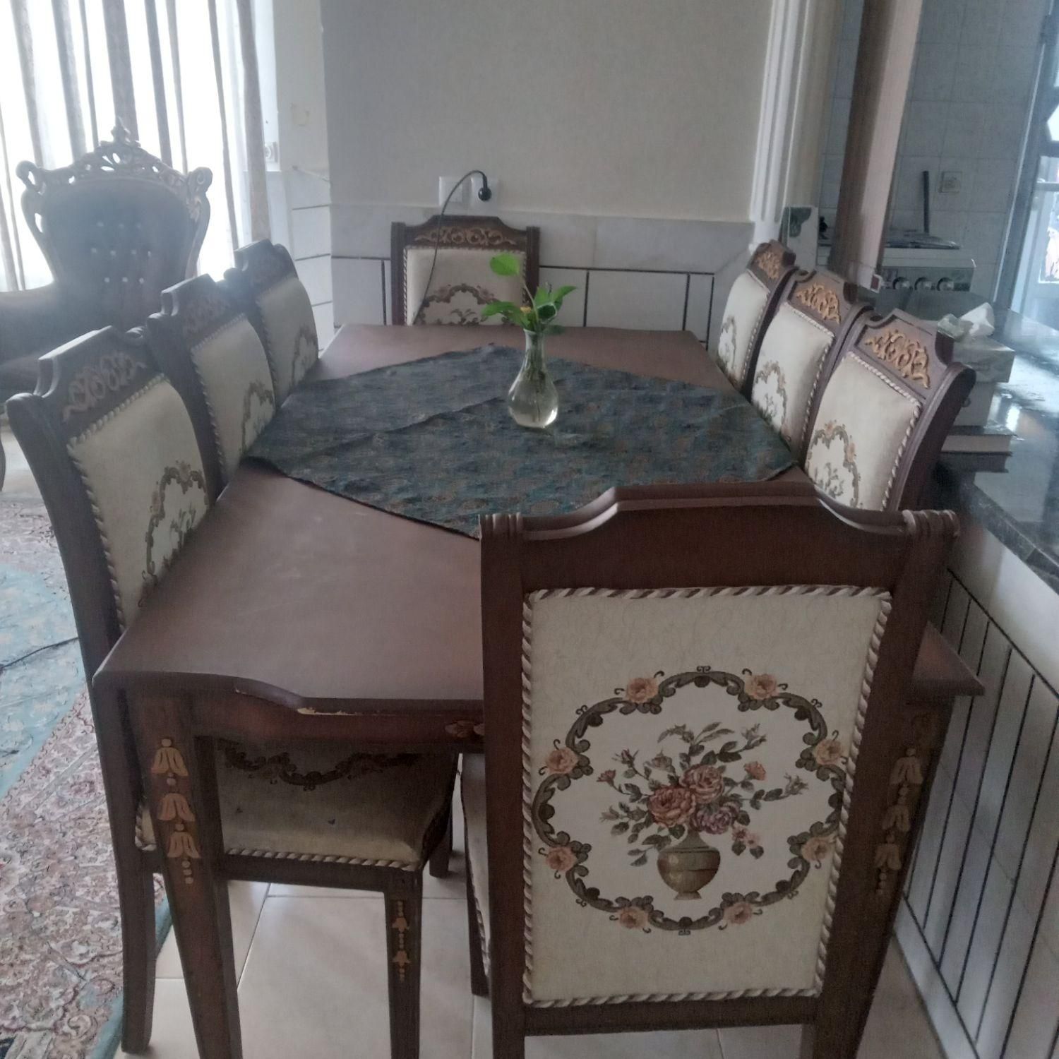 فروش میز ناهار خوری نقدو اقساط|میز و صندلی غذاخوری|پیر بکران, |دیوار