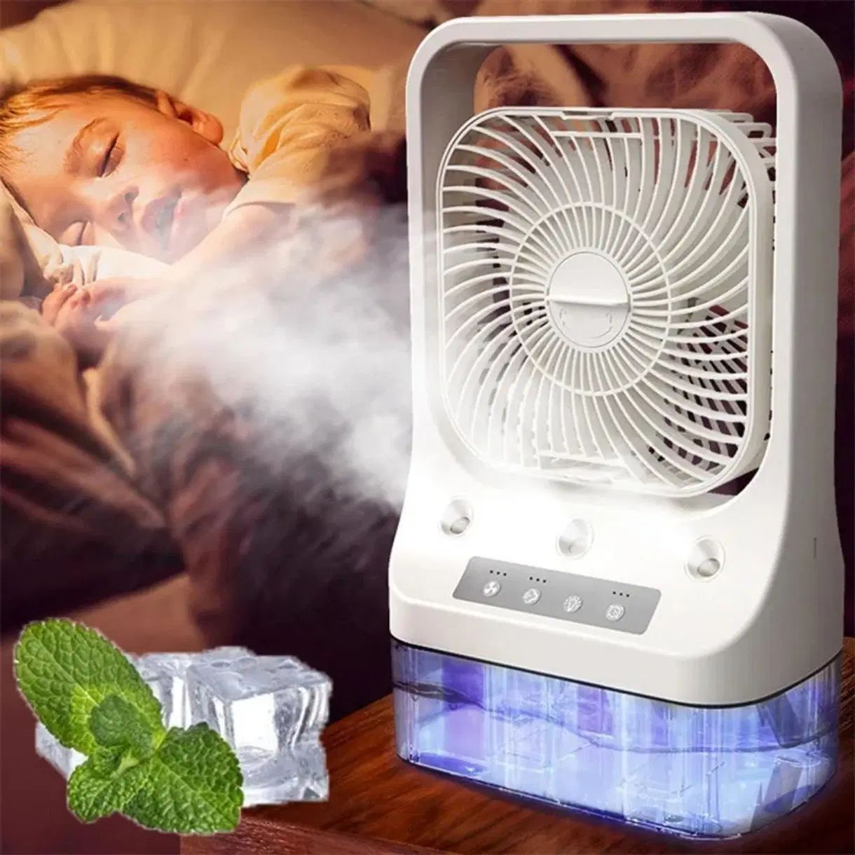 پنکه رومیزی مه پاش COOL STORM X8|پنکه و تصفیه‌کنندهٔ هوا|تهران, صادقیه|دیوار