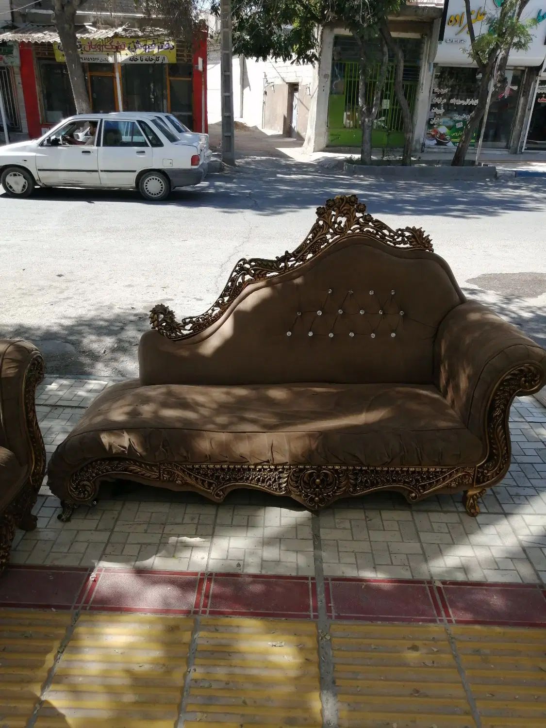 مبل کارکرده،مبل راحتی،مبل تاجدار،مبل شزلون،مبل7نفر|مبلمان خانگی و میز عسلی|شیروان (خراسان), |دیوار