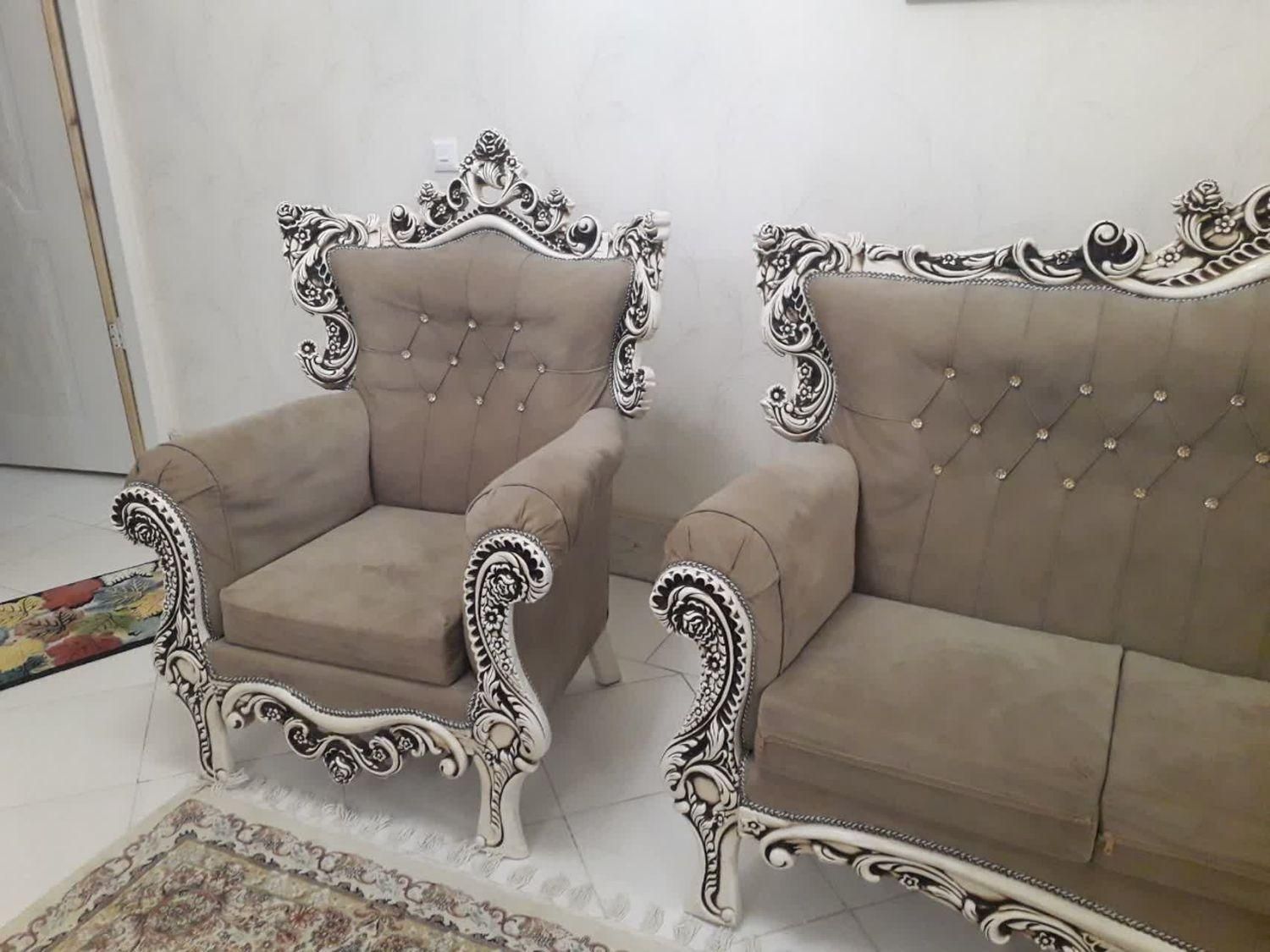 مبل ۷ نفره|مبلمان خانگی و میز عسلی|اراک, |دیوار