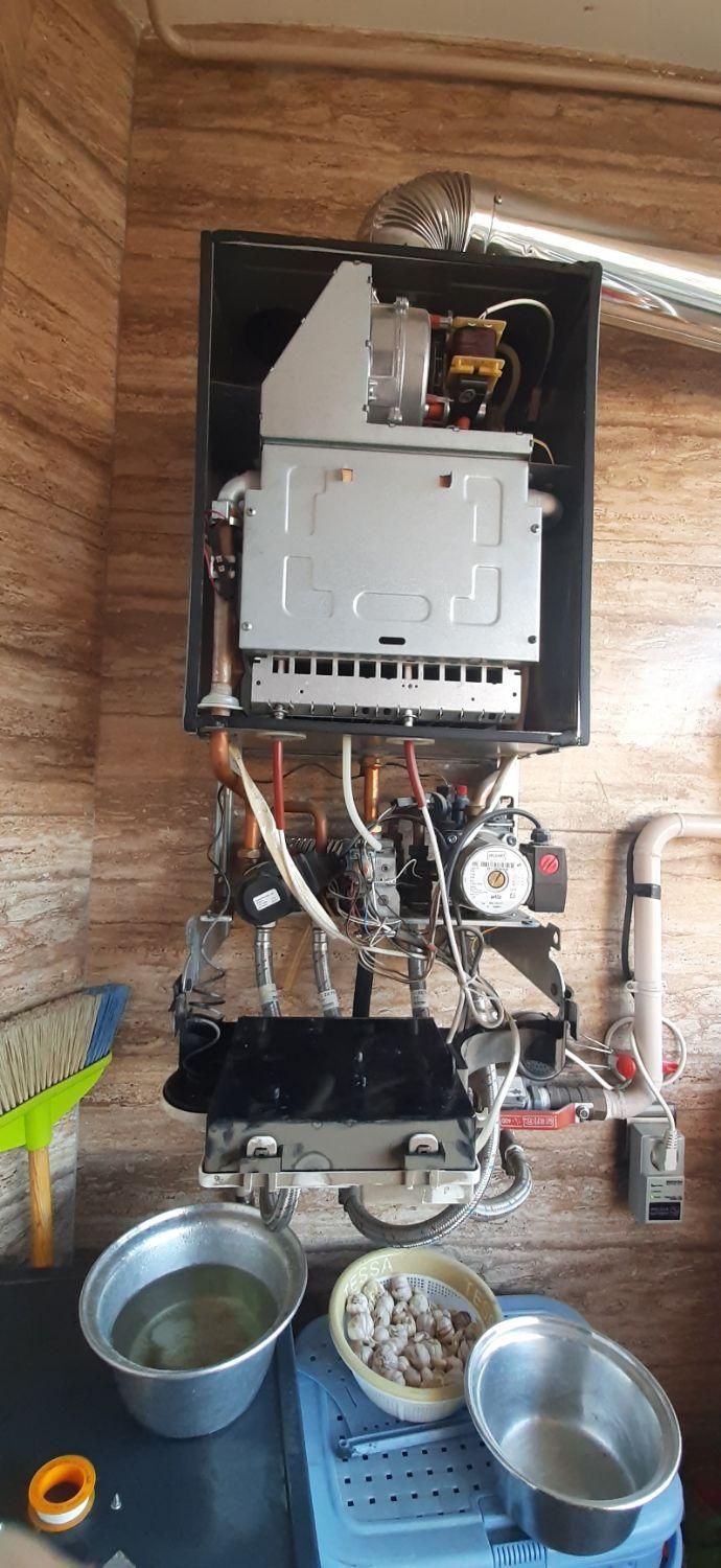 نصب تعمیر پکیج کولر لباسشویی شیرالات تصفیه آب پمپ|خدمات پیشه و مهارت|رشت, جهاد|دیوار