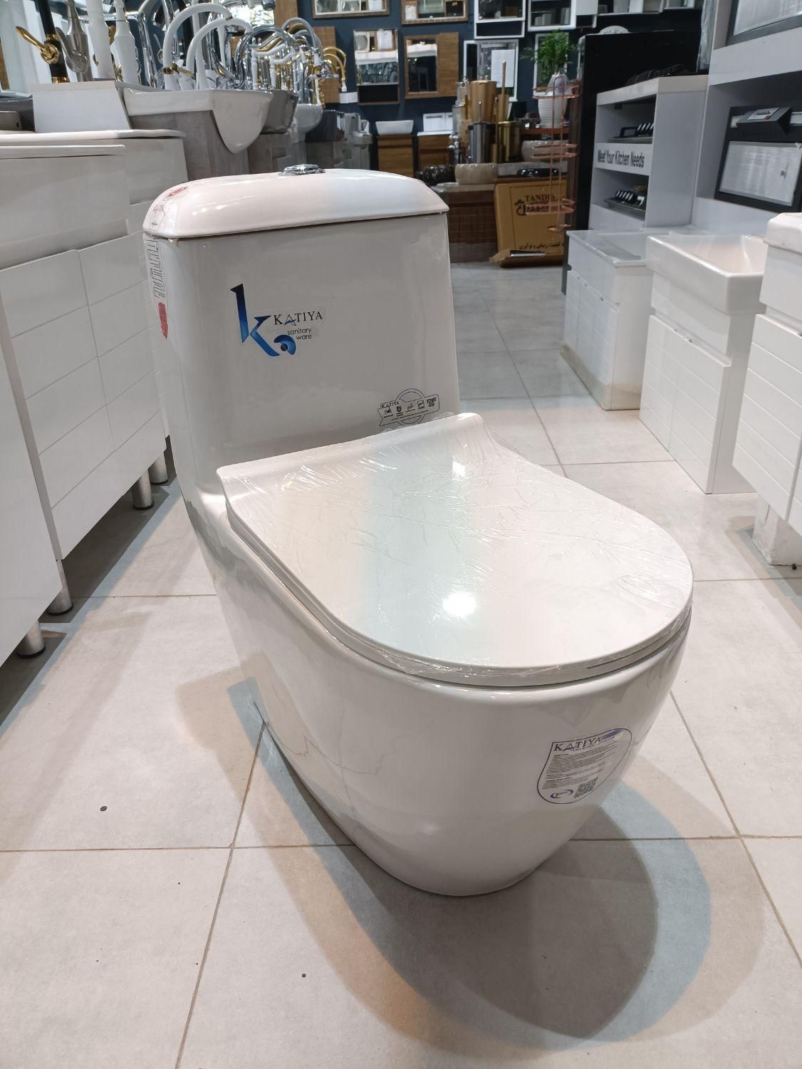 توالت فرنگی کاتیا مدل ژئوکات٪کاسه توالت|لوازم سرویس بهداشتی|پردیس, |دیوار