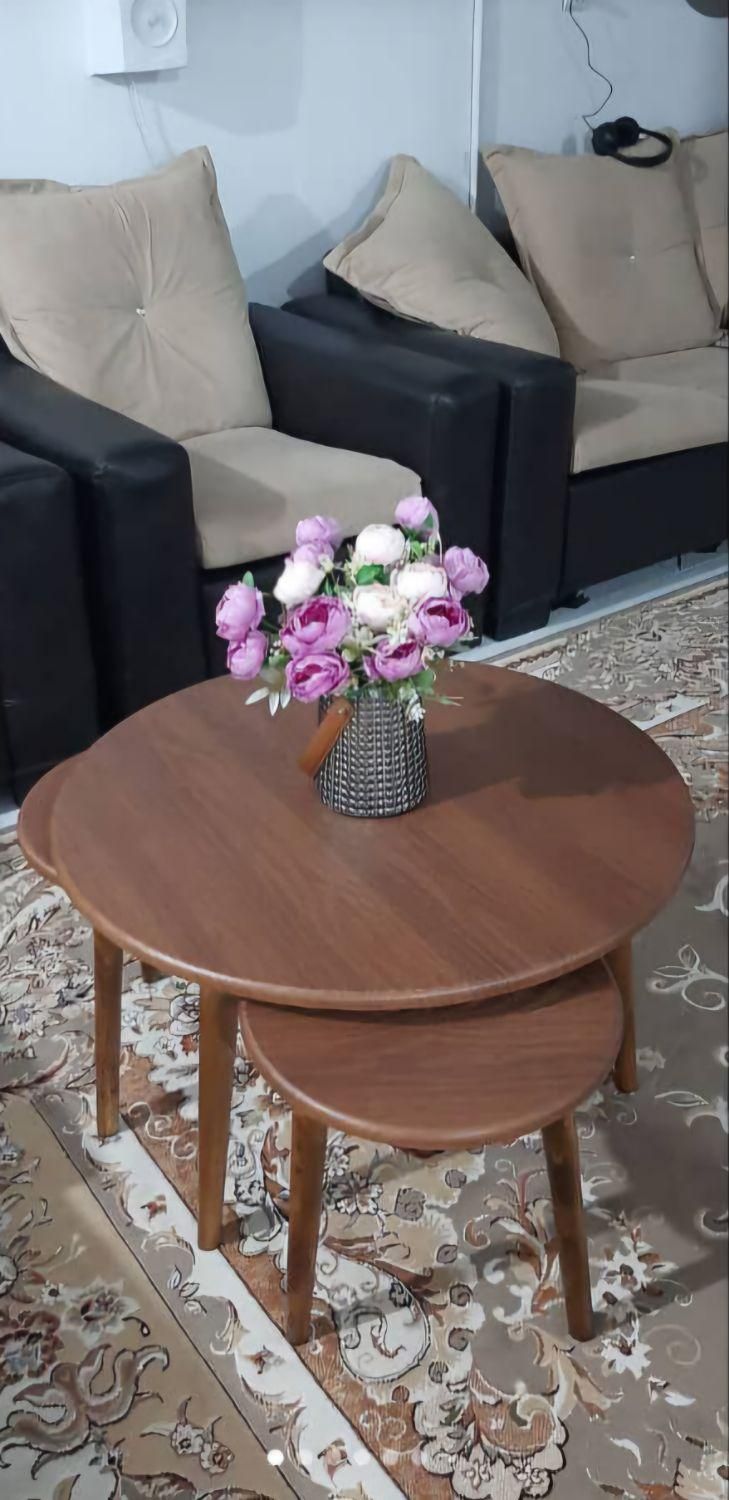 میز جلومبلی و عسلی غنچه|مبلمان خانگی و میز عسلی|یزد, |دیوار