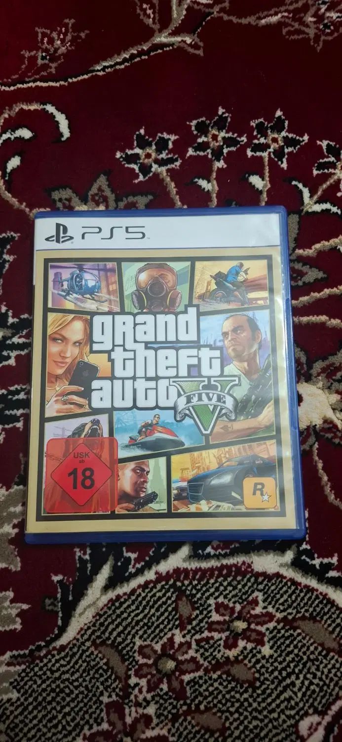 بازی gta v برا ps5|کنسول، بازی ویدئویی و آنلاین|کرمانشاه, |دیوار