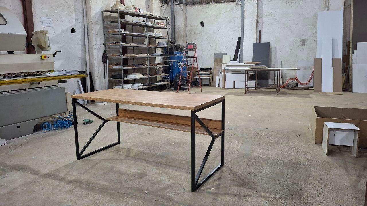 میز تحریر. میز کامپیوتر . میز چوبی و فلزی طرح Y|میز تحریر و کامپیوتر|رشت, بازار|دیوار