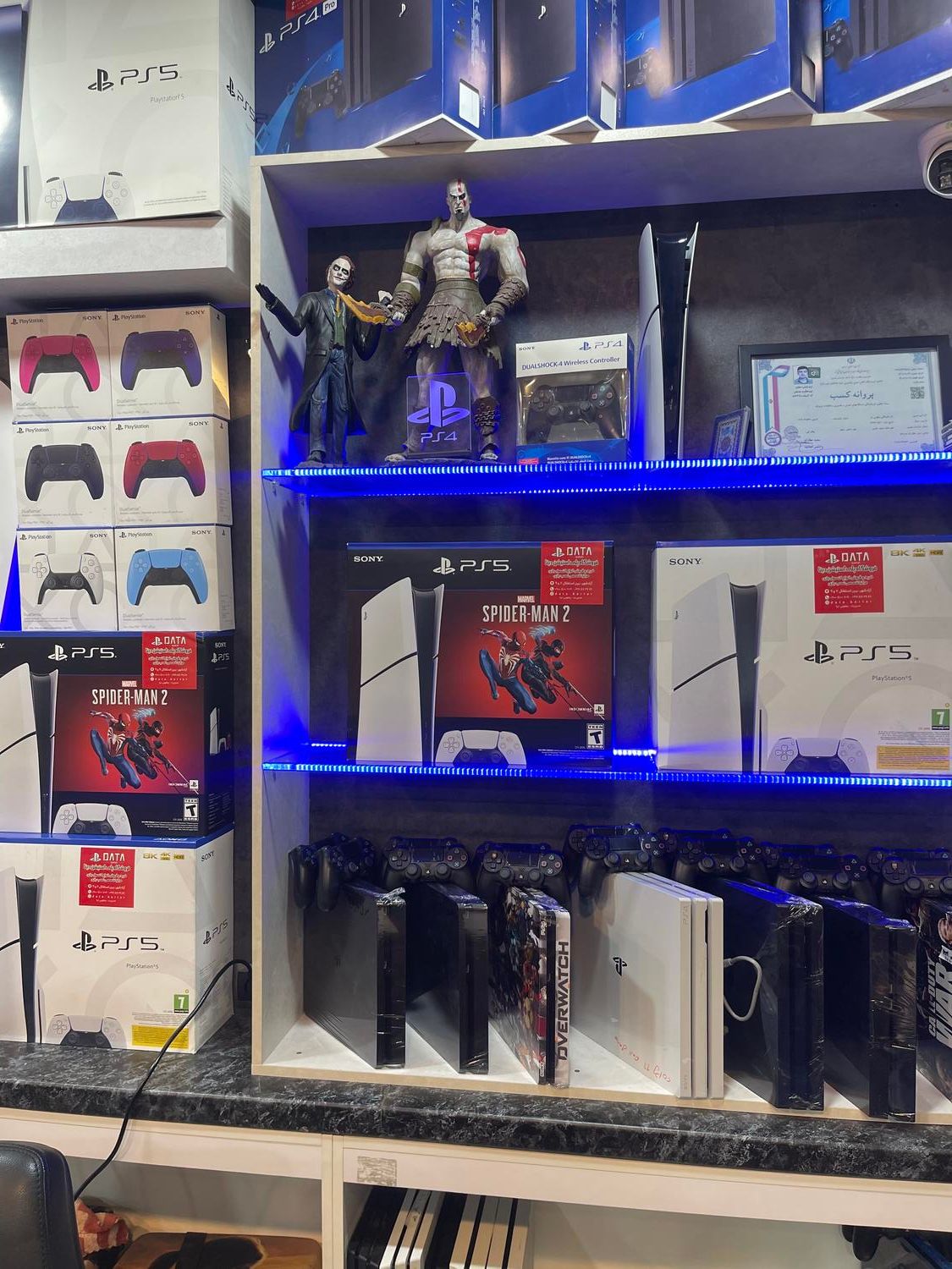 فروش کنسول ps4 ps5|کنسول، بازی ویدئویی و آنلاین|مشهد, آزادشهر|دیوار