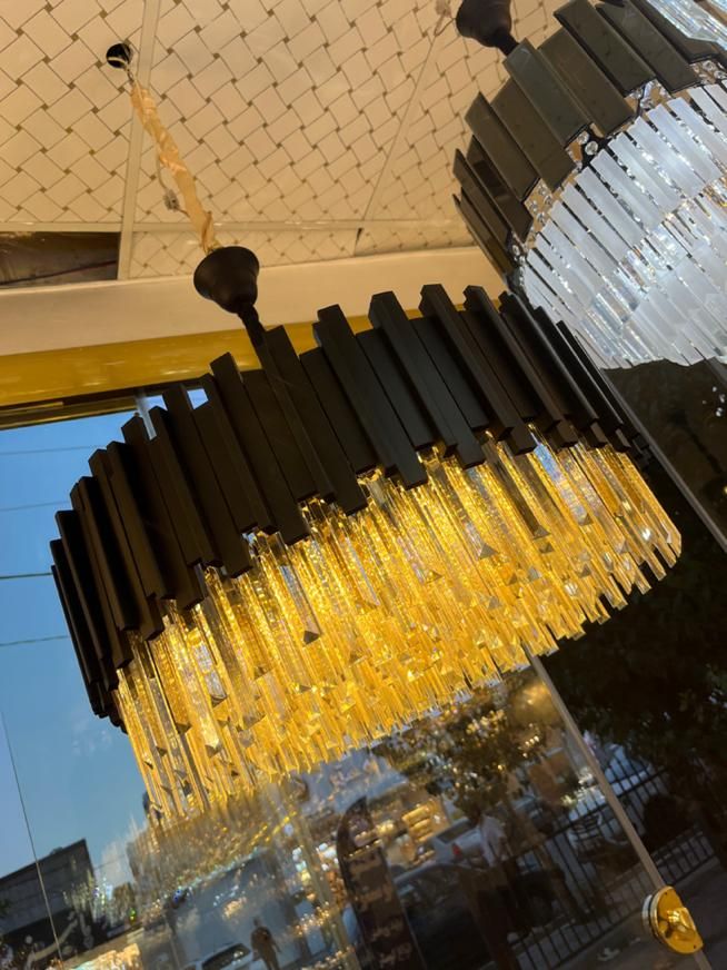 لوستر کریستال مدرن 60 سانت طرح اسپانیایی|لوستر و چراغ آویز|تهران, نیروی هوایی (پیروزی)|دیوار