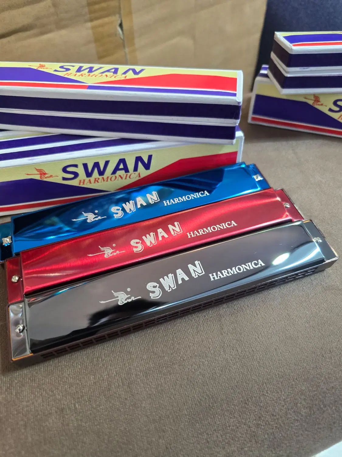 سازدهنی سوآن هارمونیکا swan دیاتونیک ۲۴ سوراخ|سازهای بادی|تهران, ستارخان|دیوار
