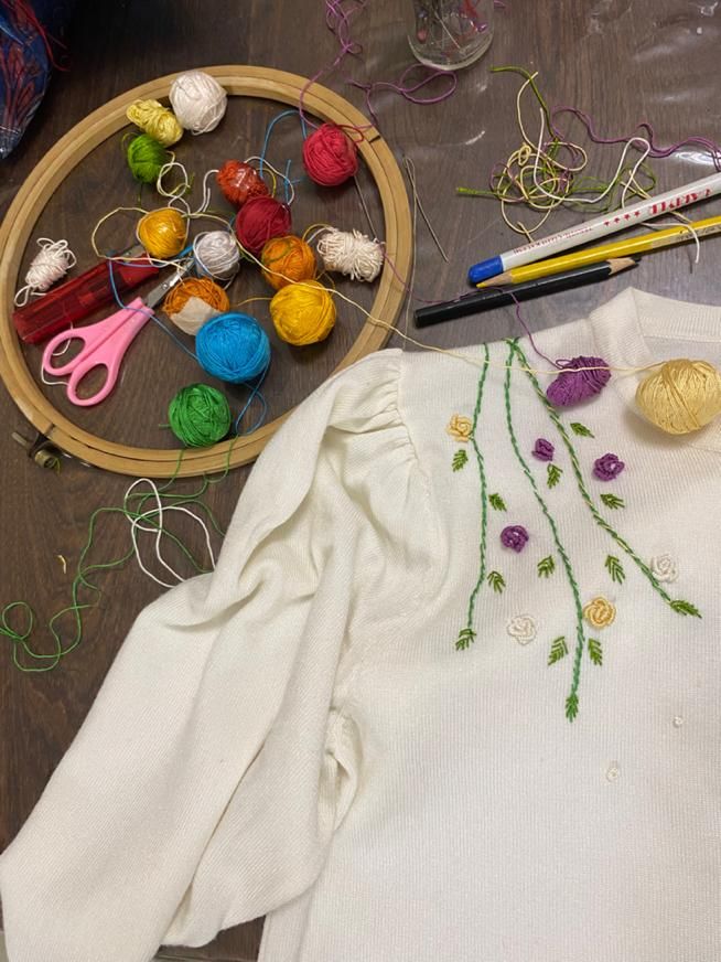 سفارشات گل دوزی دستی وروبان دوزی|صنایع دستی و سایر لوازم تزئینی|رشت, منظریه|دیوار