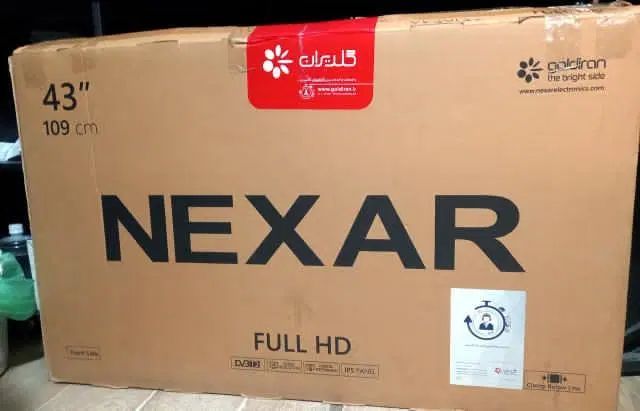 تی وی ۴۳ نکسار nexar در حد نو|تلویزیون و پروژکتور|مشهد, هفت تیر (حافظ)|دیوار