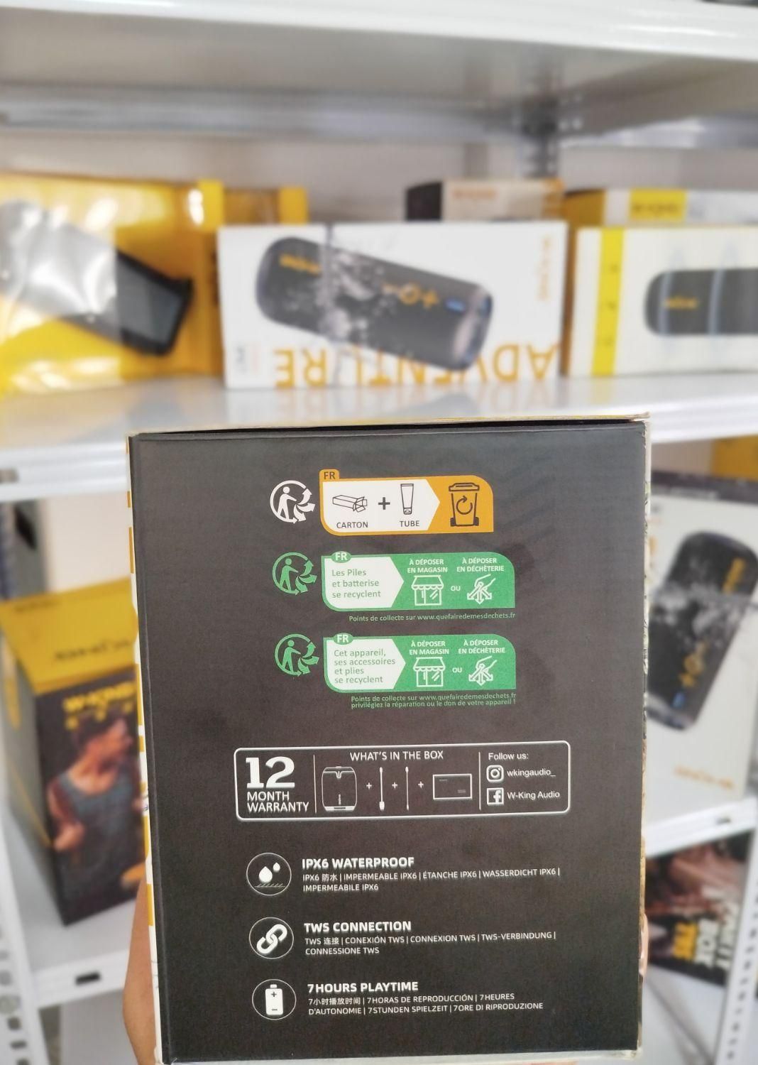 اسپیکر بلوتوثی دبلیو کینگ W KING D120|پخش‌کننده همراه|شیراز, ارم|دیوار
