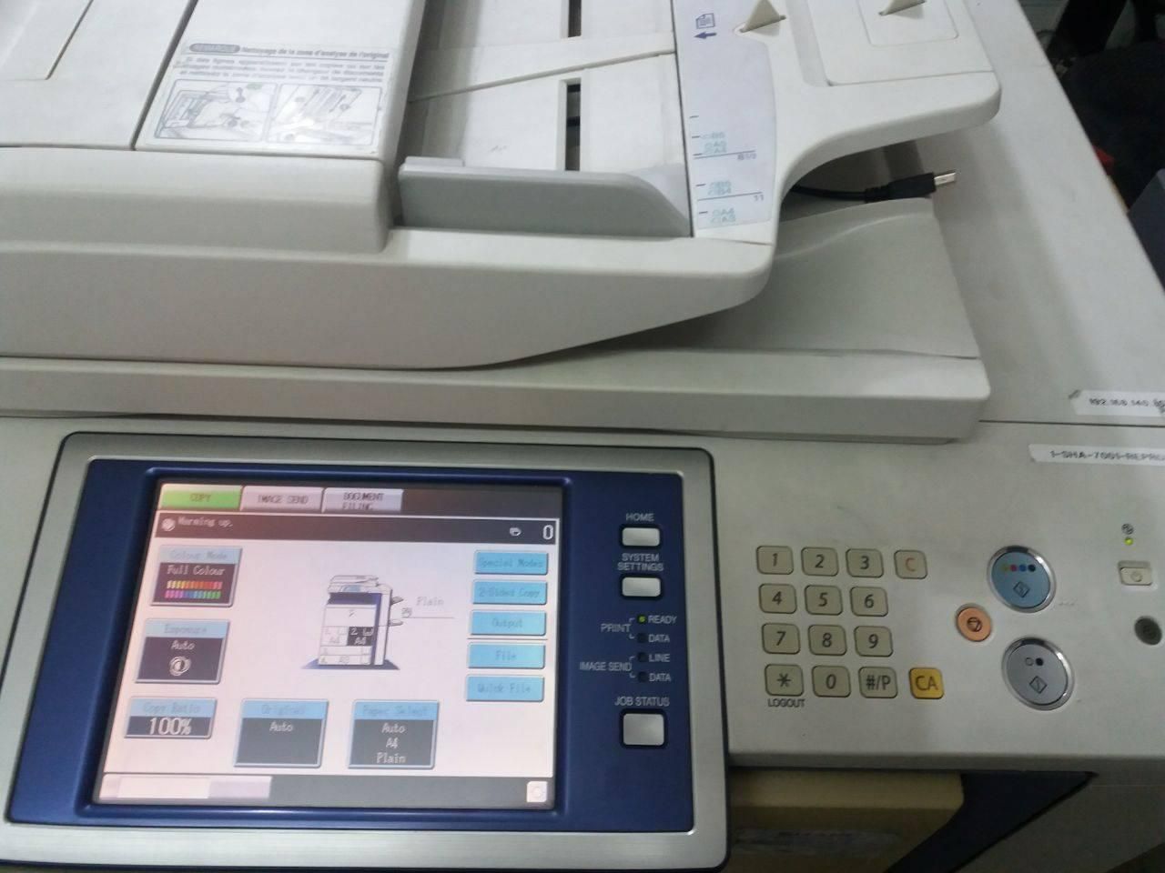 دستگاه کپی رنگی شارپ فلش خور|پرینتر، اسکنر، کپی، فکس|کاشان, راوند|دیوار