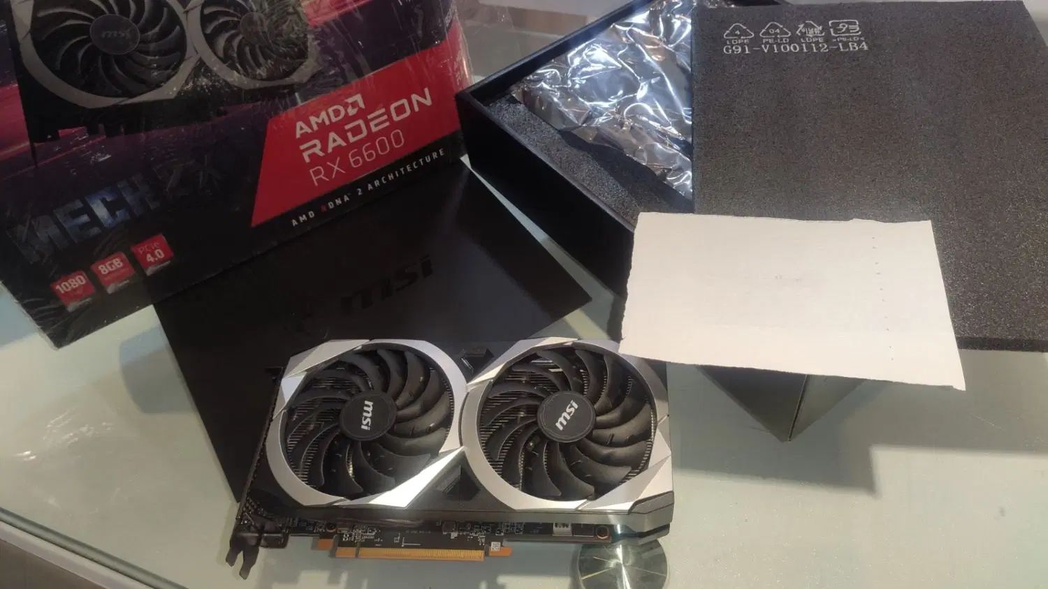 MSI RX 6600|قطعات و لوازم جانبی رایانه|اصفهان, بهارستان|دیوار
