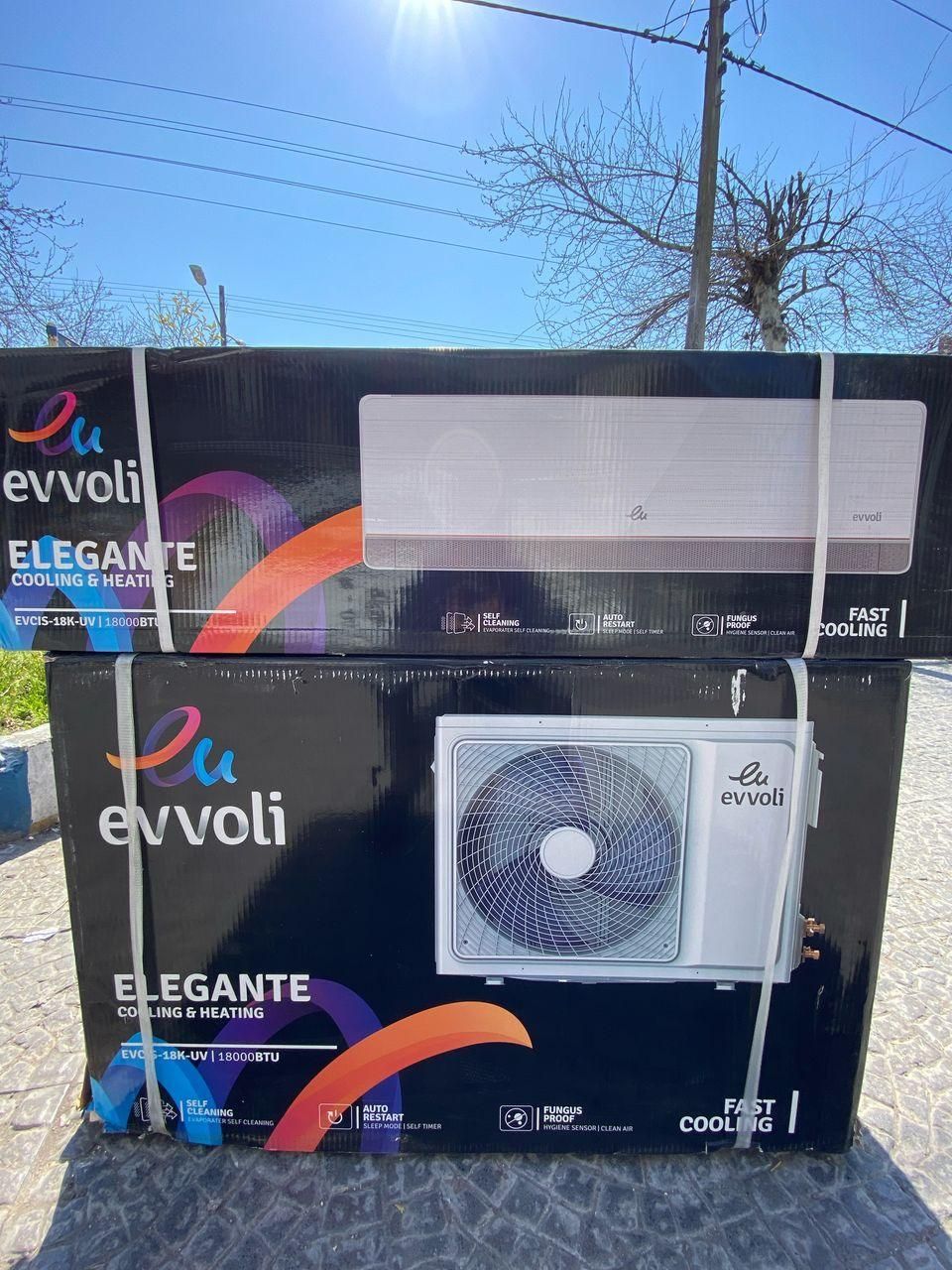 کولر گازی 12000 ایوولی مدل الگانت|کولر گازی و فنکوئل|قائمشهر, |دیوار