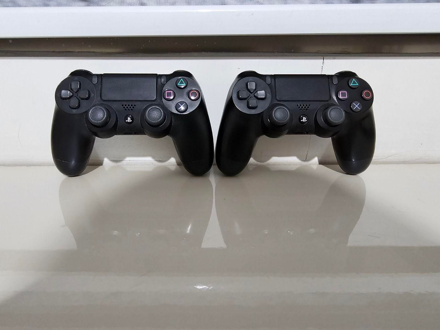 PS4 اسلیم ۵۰۰ گیگ دو دسته|کنسول، بازی ویدئویی و آنلاین|تهران, کوی فردوس|دیوار