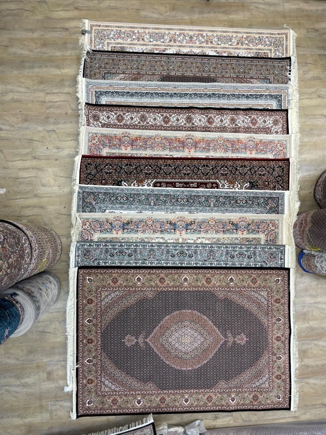 قالیچه فرش ماشینی ۴ متری ۱۵۰*۲۲۵ (سرای فرش هنرمند)|فرش|تبریز, |دیوار