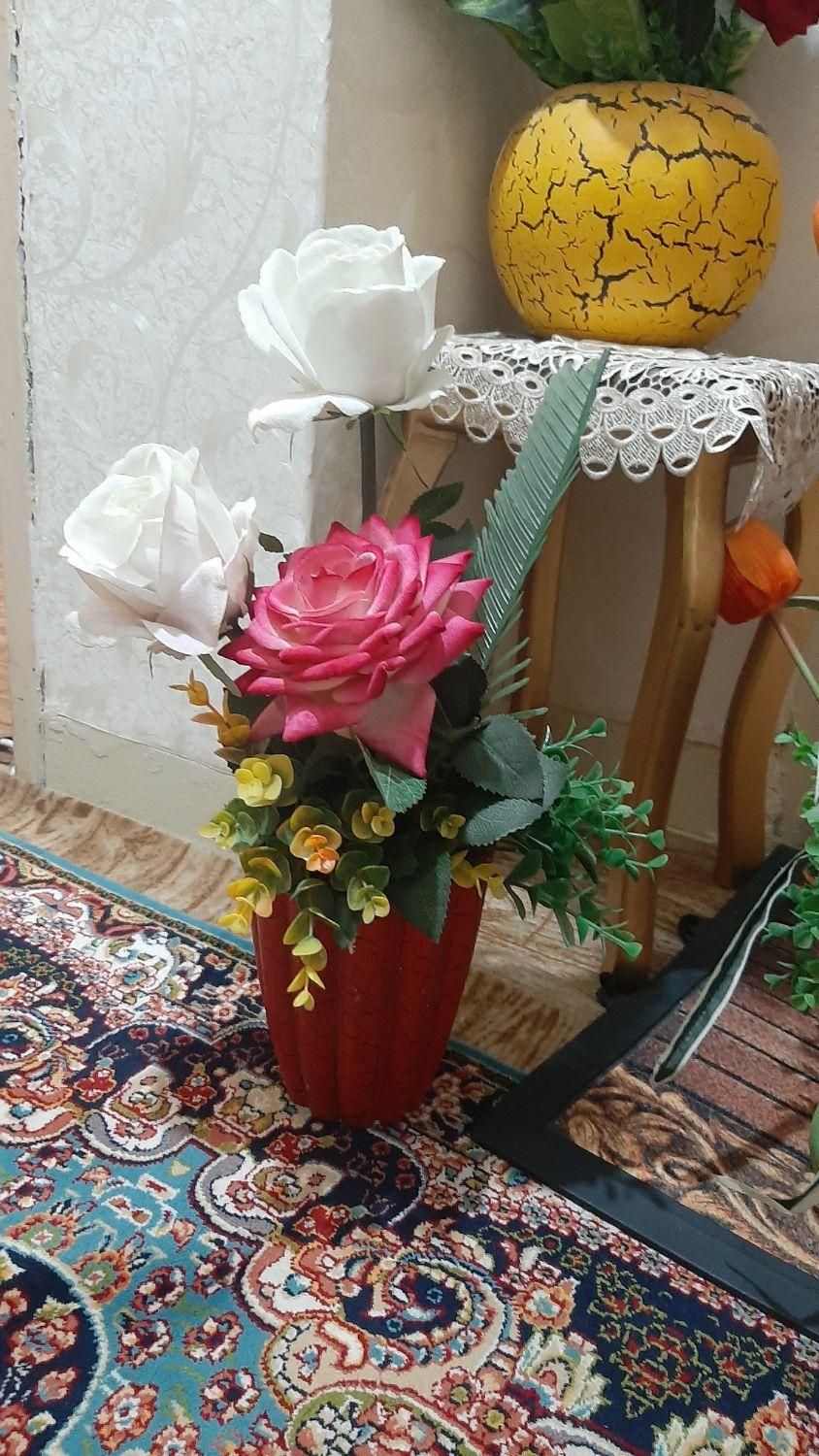 گل و گلدان مصنوعی|گل مصنوعی|اهواز, گلستان|دیوار