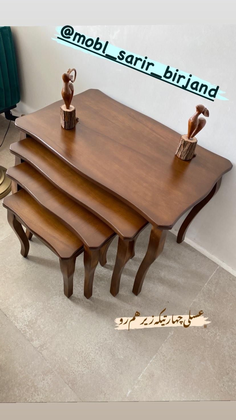 میز عسلی زیر هم رو ..بغل مبل..|مبلمان خانگی و میز عسلی|بیرجند, |دیوار