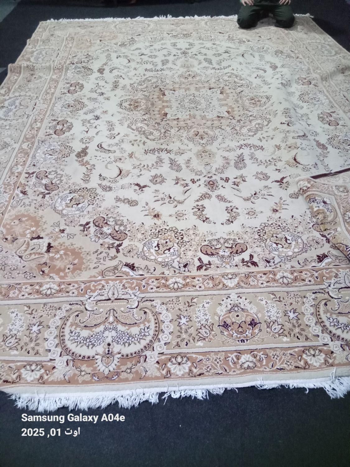 یک تخته فرش 12 متری 700 شانه سالم  بدونی ایراد|فرش|تهران, قیام|دیوار