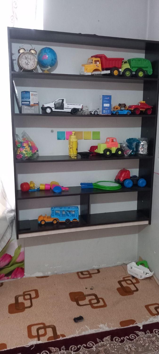 قفسه ی کتابخانه یا اسباب بازی|کتابخانه، شلف، قفسه‌های دیواری|کرمانشاه, |دیوار