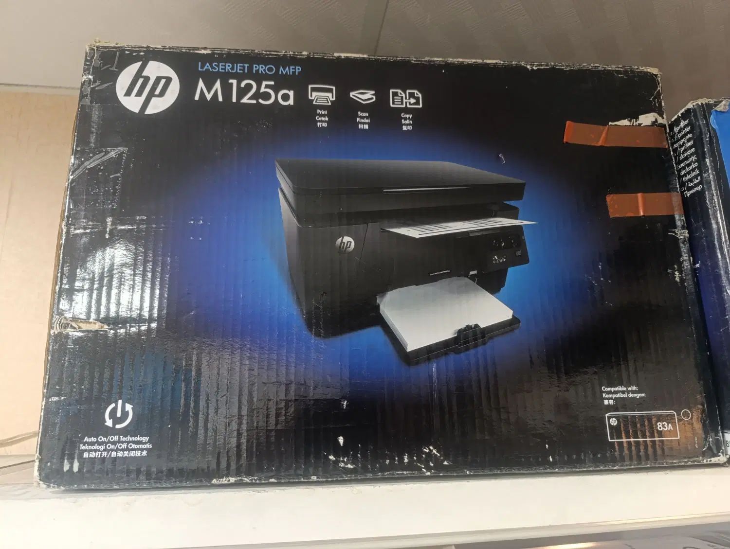 پرینتر سه کاره آکبند hp125|پرینتر، اسکنر، کپی، فکس|مشهد, آزادشهر|دیوار