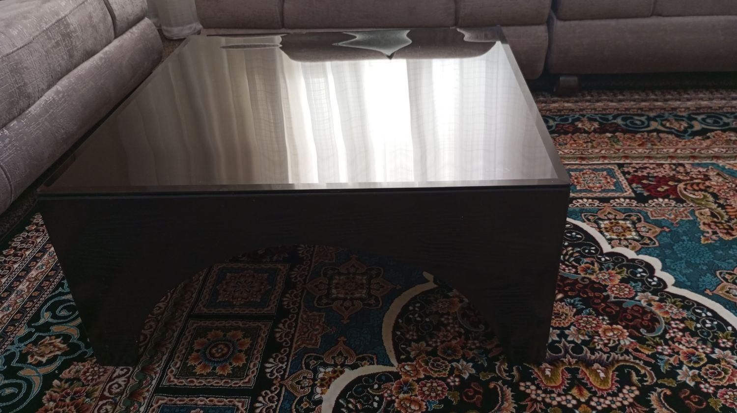 اینه کنسول ..پنل پرده .میز جلو مبلی با دوتا عسلی|بوفه، ویترین، کنسول|رباط‌کریم, |دیوار