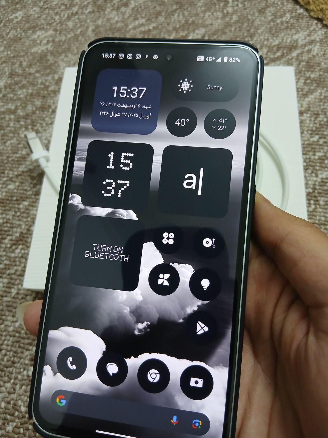 فروش گوشی nothing phone 2 در حد نو|موبایل|لار, |دیوار