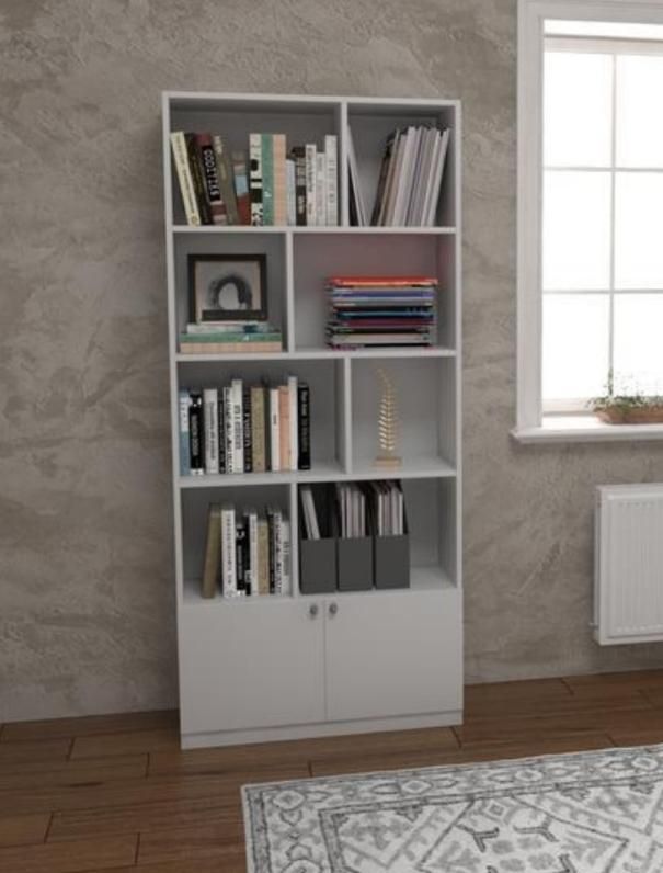 کتابخانه شیک و جادار کد ۲۰۲|کتابخانه، شلف، قفسههای دیواری|رشت, گلسار|دیوار