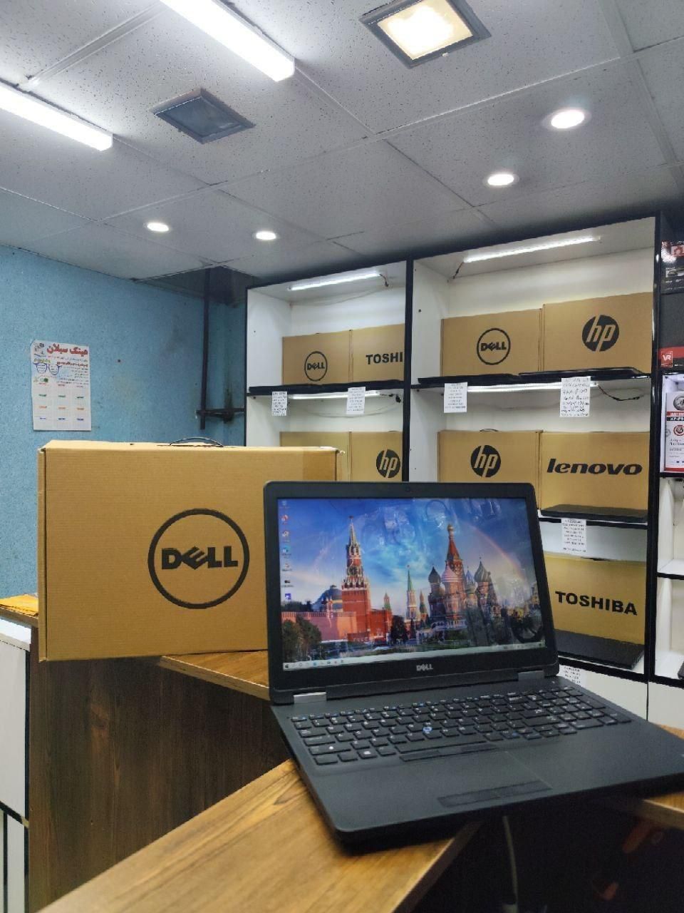 لپ تاپ dell  core i7 هشت هسته ای .گرافیک ۲ مجزا|رایانه همراه|گلستان (تهران), |دیوار