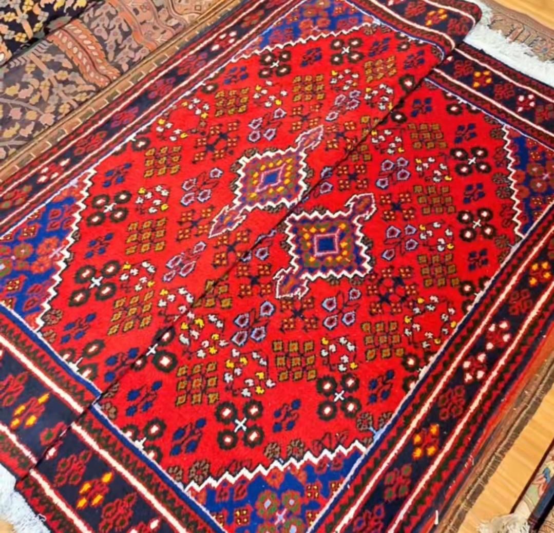جفت قالیچه دستباف جوشقان|فرش|تهران, اکباتان|دیوار