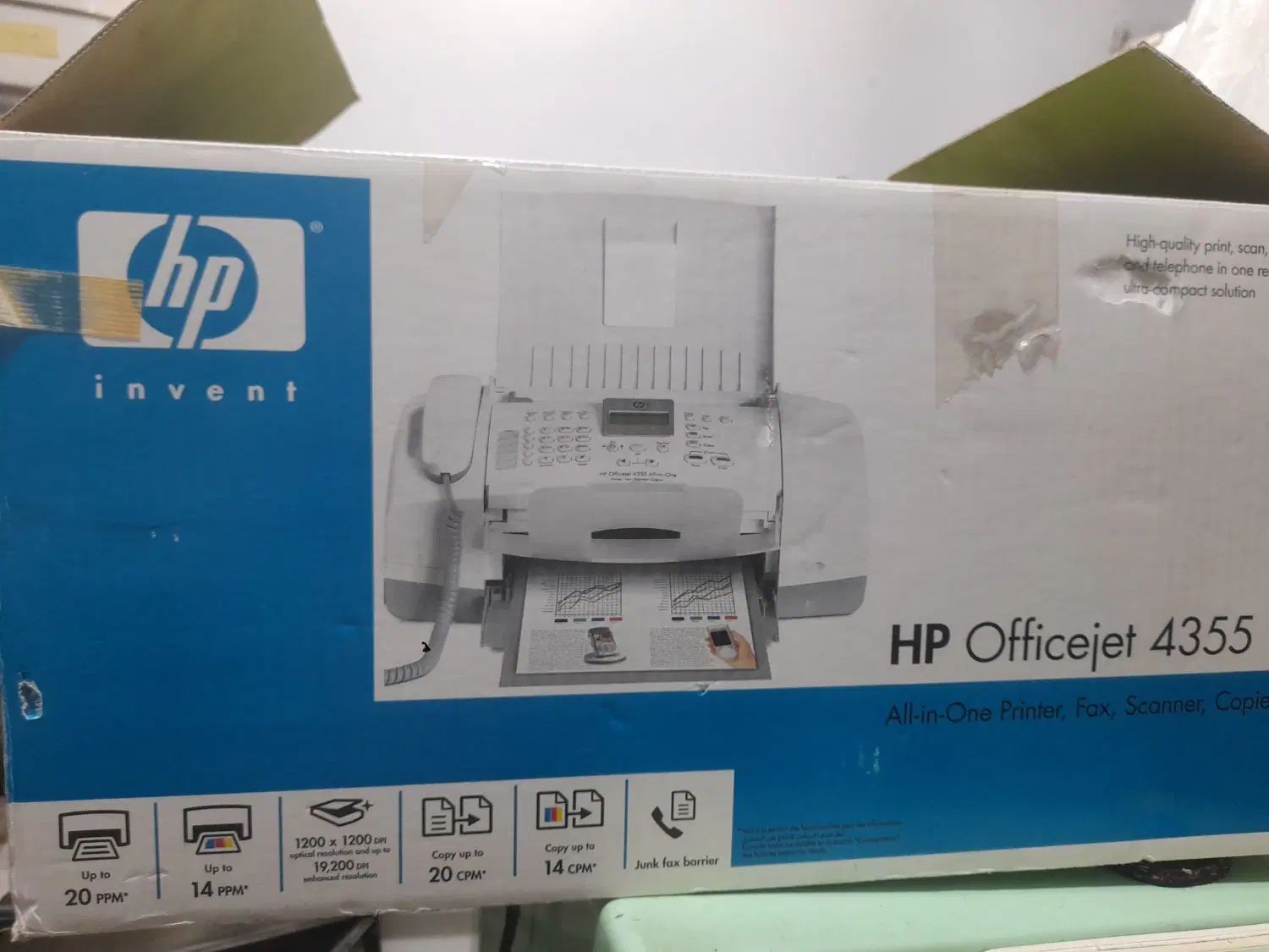 تلفن فکس Hp4355|پرینتر، اسکنر، کپی، فکس|تهران, عبدل‌آباد|دیوار