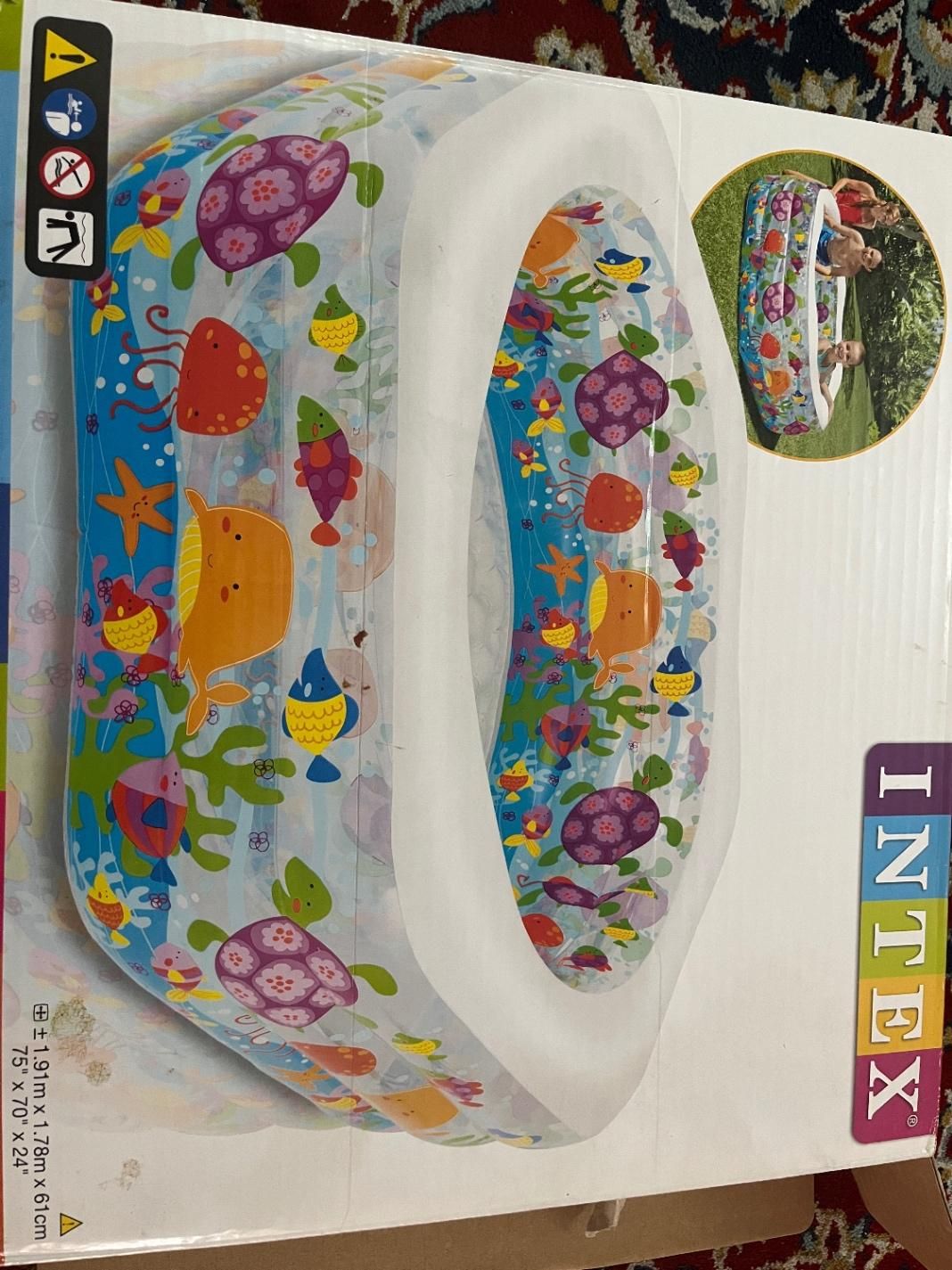 استخر بادی چند ضلعی Intex مدل ۵۶۴۹۳|غواصی و ورزش‌های آبی|تهران, کرمان|دیوار