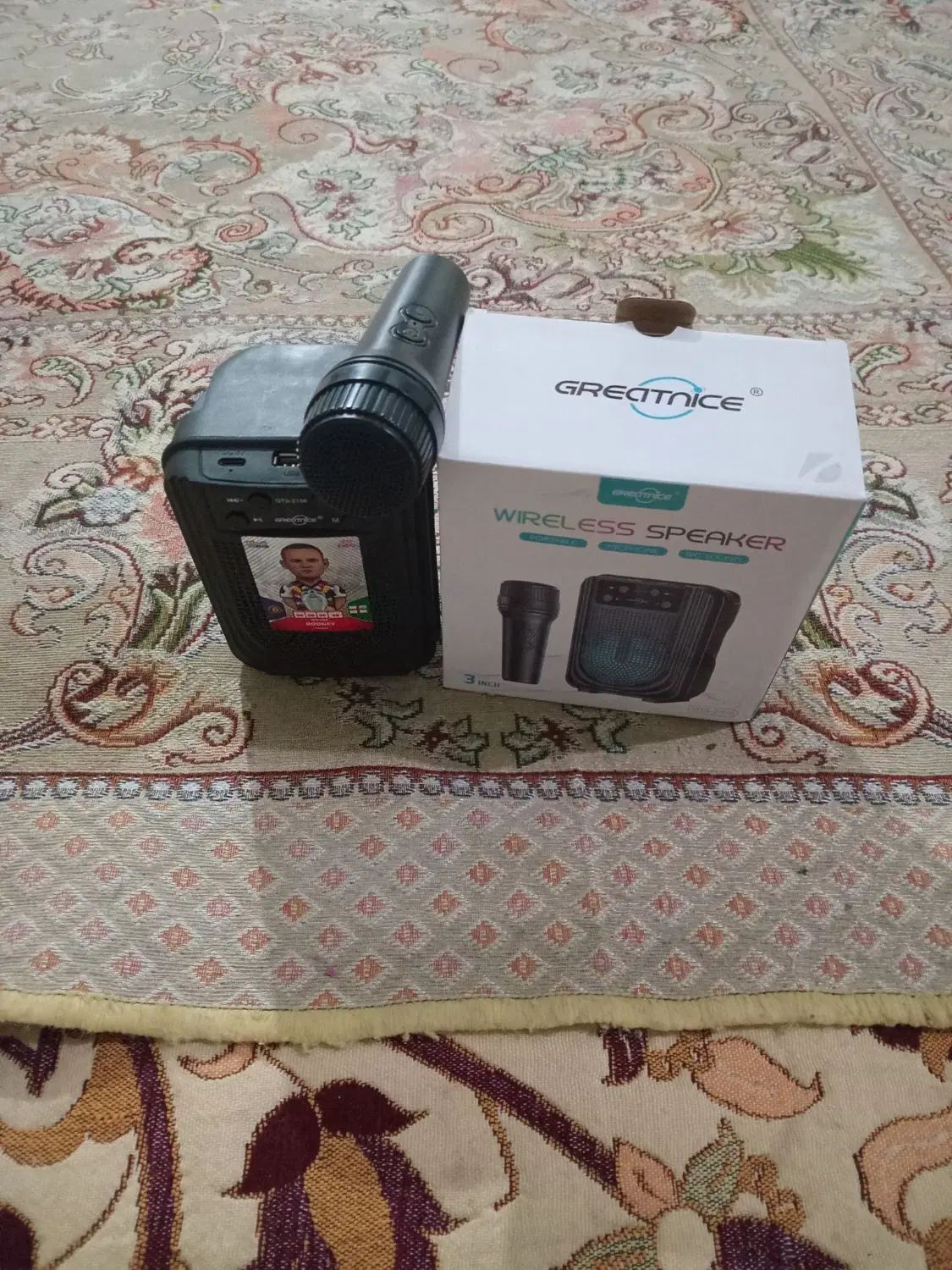 اسپیکر به همراه لیزر کیلومتری بسیار نو و شیک|سیستم صوتی خانگی|مشهد, گلشور|دیوار