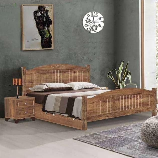 تخت دونفره ارامش با کفی / سرای خواب آداک|تخت و سرویس خواب|یزد, |دیوار