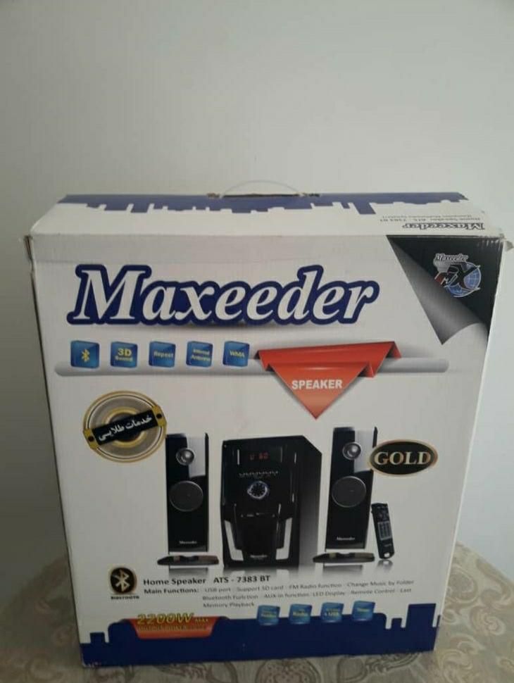 اسپیکر وباند Maxceder(خدمات طلایی)|پخش‌کننده همراه|مشهد, سراب|دیوار