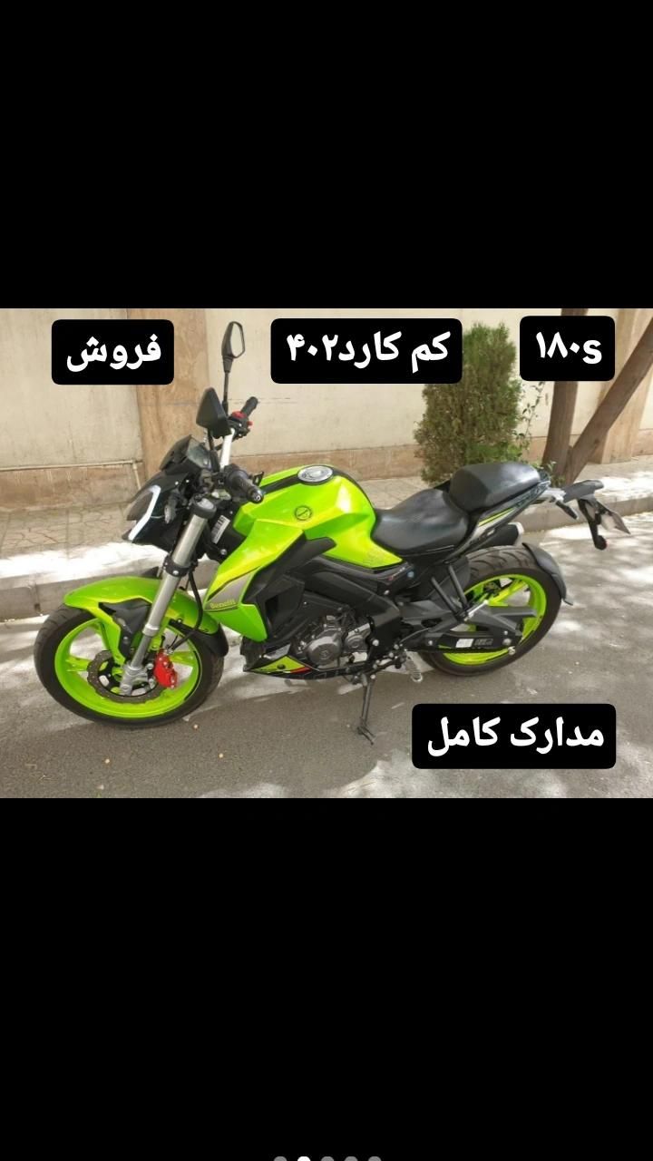 بنلی ۱۸۰s مدل ۴۰۲ فروش|موتورسیکلت|تهران, مینابی|دیوار