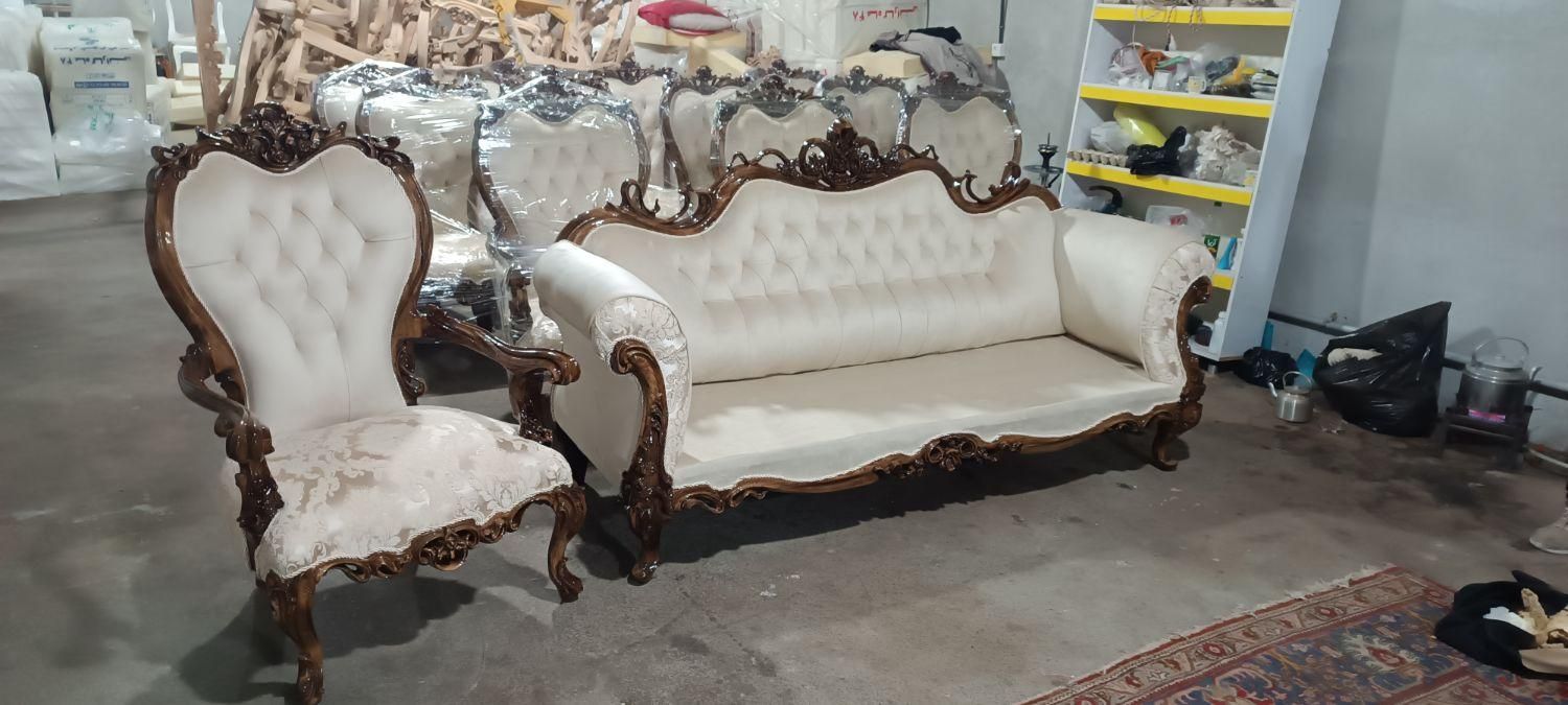 تعمیر مبلمان سلطنتی با کیفیت مناسب و با قیمت مناسب|مبلمان خانگی و میز عسلی|مرند, |دیوار
