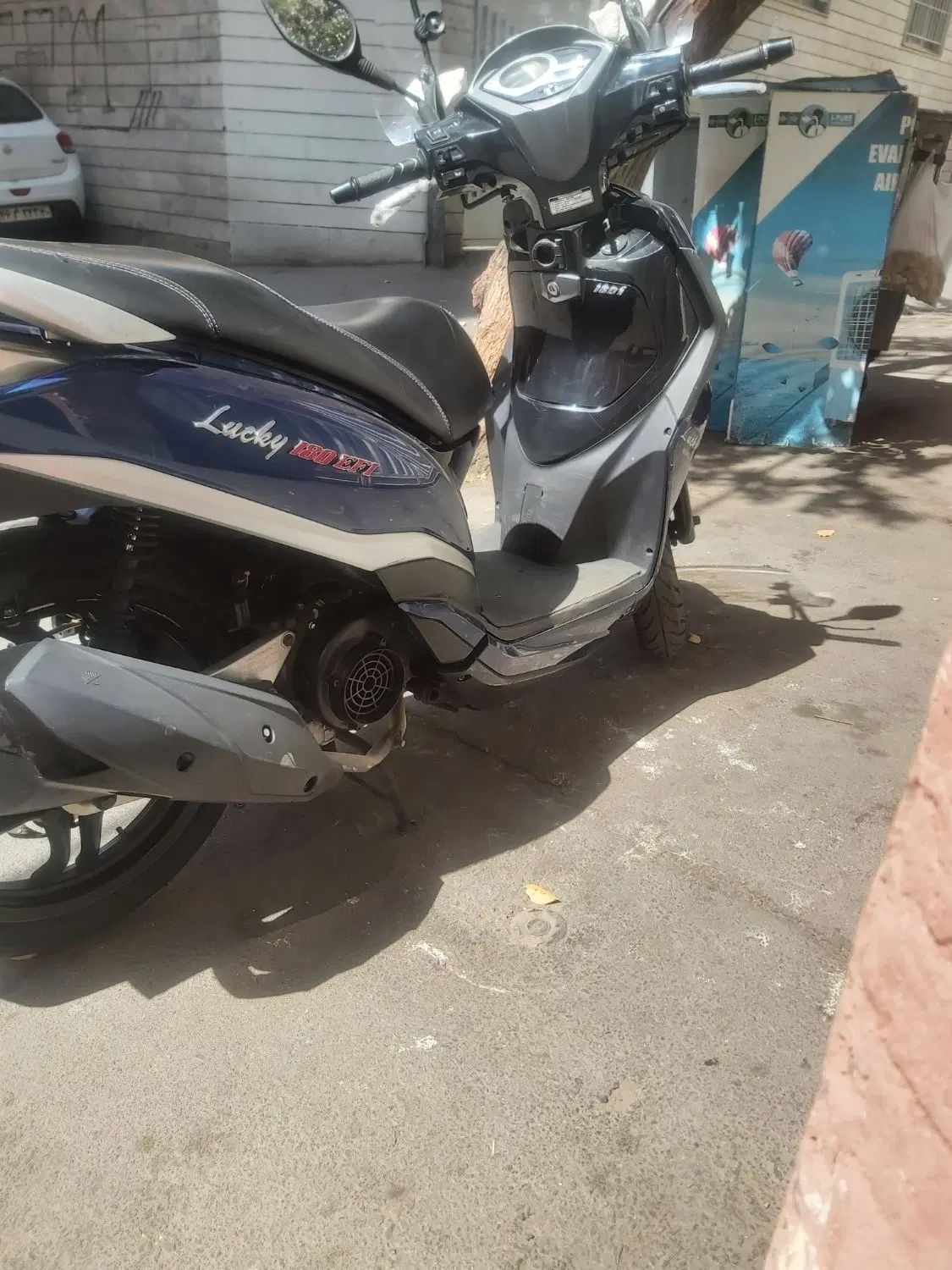 sym 180 لاکی 185 مدل ۹۸|موتورسیکلت|تهران, صفا|دیوار