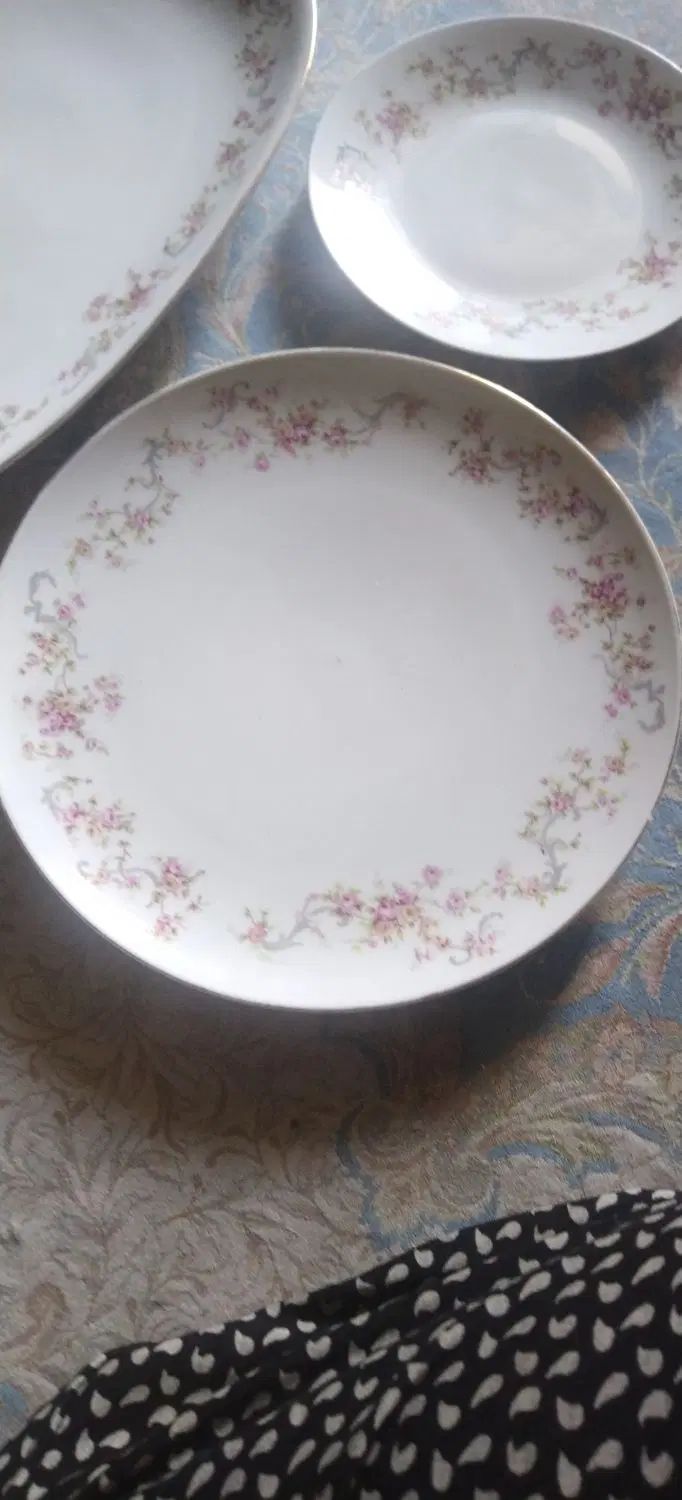 چینی سبک 24 عددپلو خوری 3 عدد دیس و6 دونه میوه|ظروف سرو و پذیرایی|کرمانشاه, |دیوار