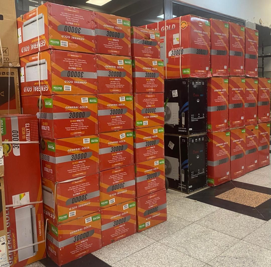 کولر گازی جنرال گلد GG-MS 24000 گاز R410a|کولر گازی و فن‌کوئل|چهاردانگه (تهران), |دیوار