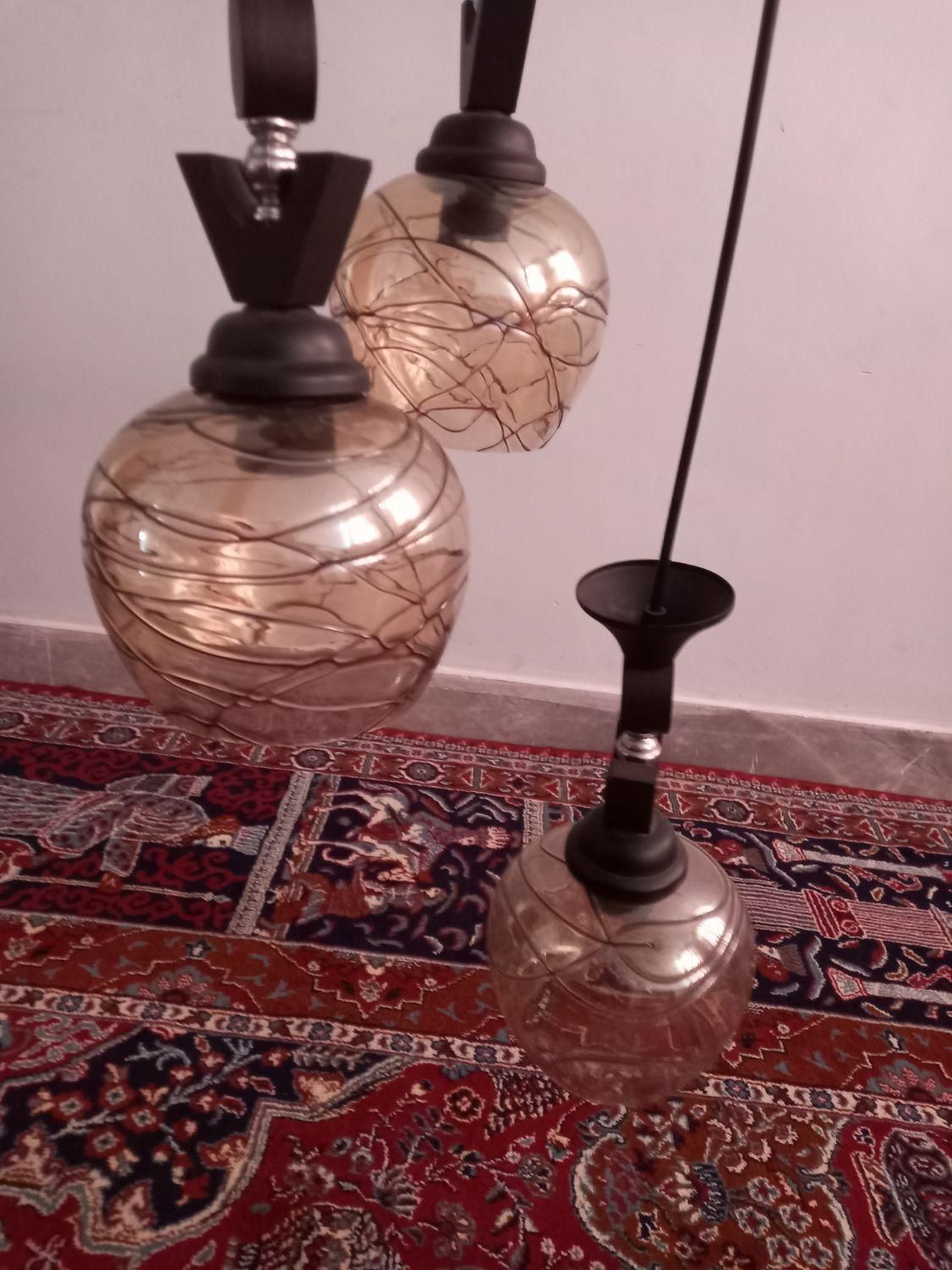 لوستر طرح برنز فرشته ایی|لوستر و چراغ آویز|اراک, |دیوار