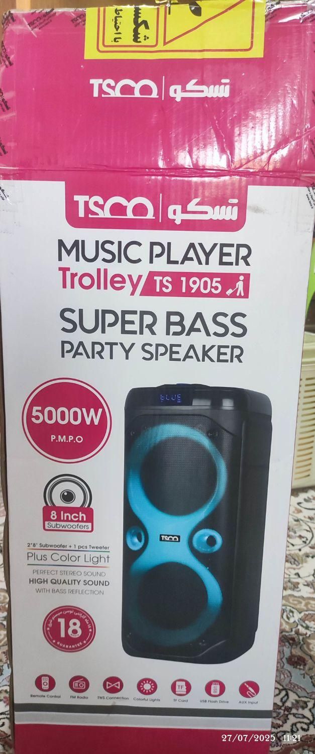 اسپیکر تسکو ts1905|سیستم صوتی خانگی|چالوس, |دیوار