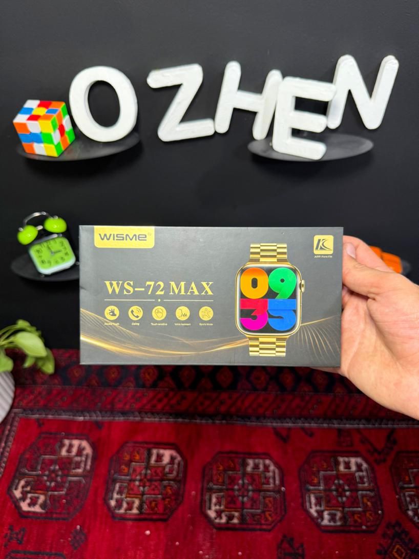 ساعت هوشمند WS-72 MAX (سه جفت بند + WISME)|ساعت|قم, میرزائیه|دیوار